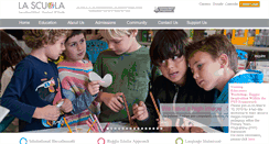 Desktop Screenshot of lascuolasf.org
